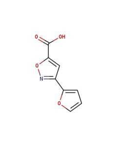 Astatech 3-(FURAN-2-YL)ISOXAZOLE-5-CARBOXYLIC ACID; 5G; Purity 98%; MDL-MFCD07701227